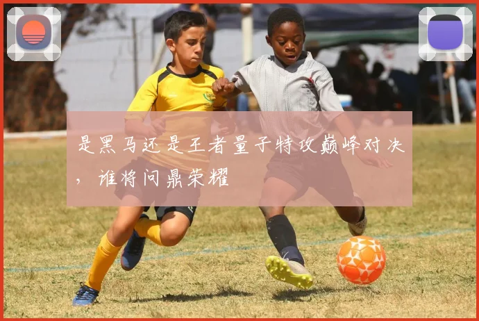 是黑马还是王者量子特攻巅峰对决，谁将问鼎荣耀